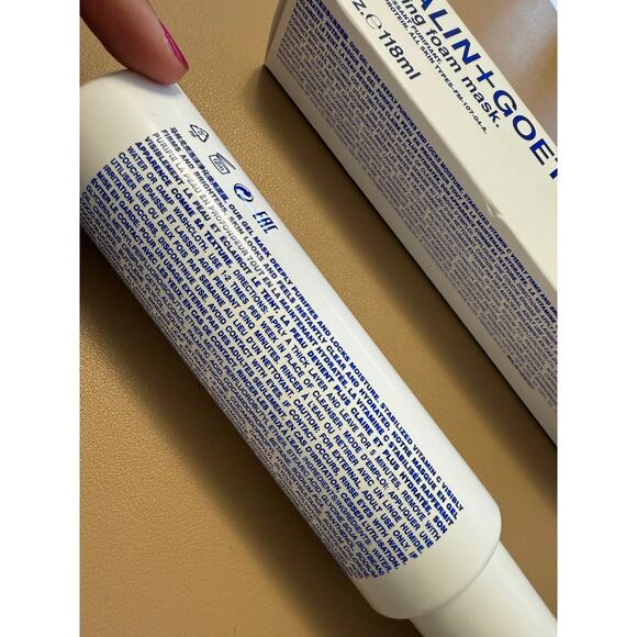 MALIN+GOETZ Purifying Foam Mask – 4 fl oz / 118 ml  Brand New in Box ✨Full Size✨ - Picture 5 of 5